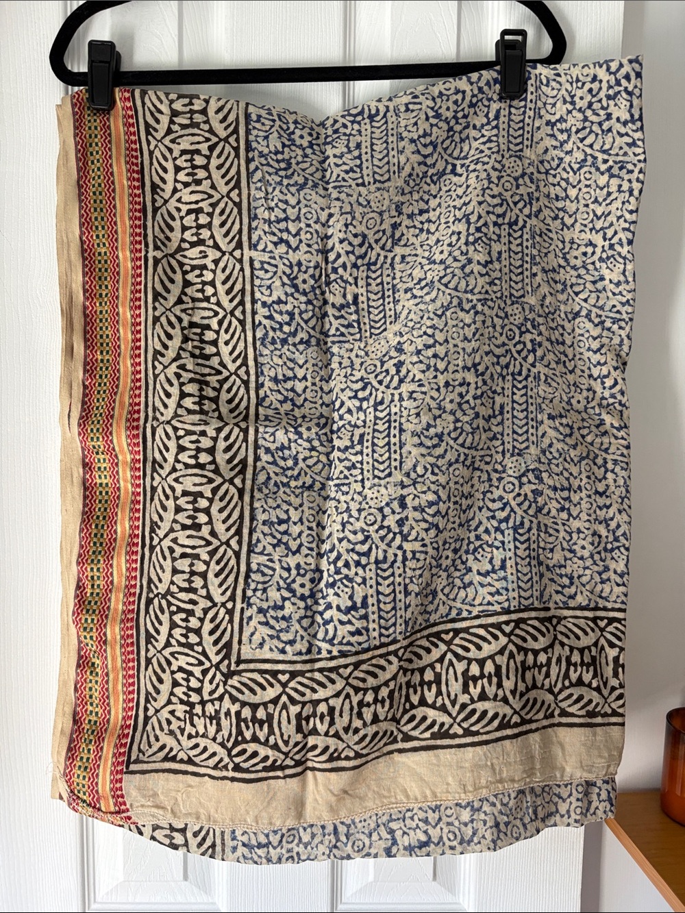 Block print sarong/ wrap